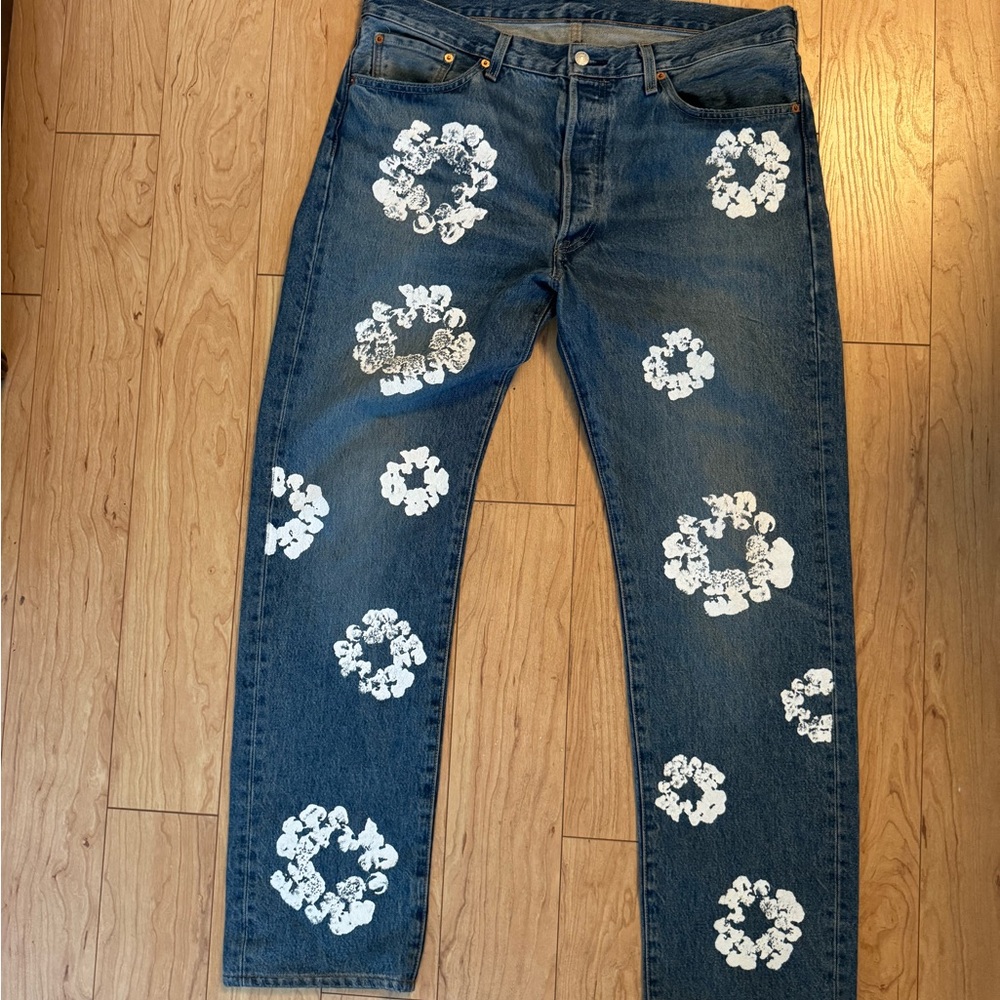 Denim Tears x Levi's Original Blue Jeans - Size 36